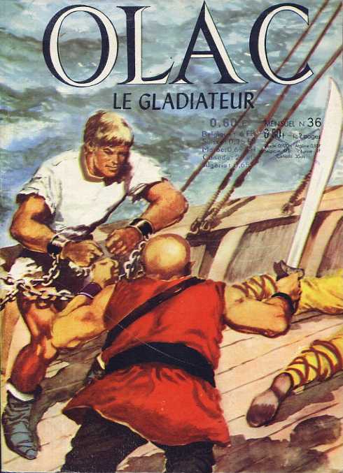 Scan de la Couverture Olac Le Gladiateur n 36